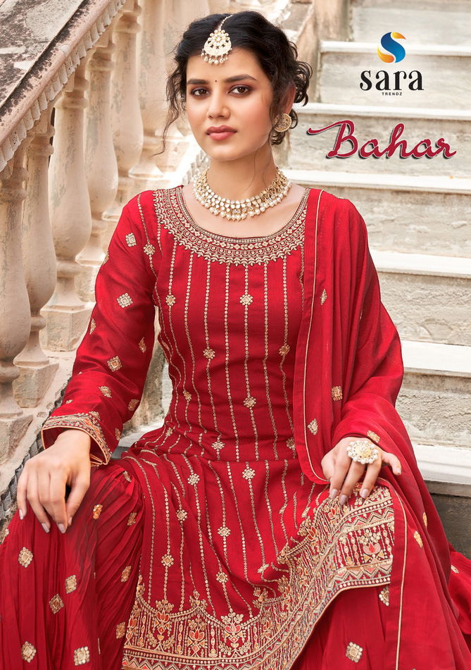 Bahar By Sara 3801-3804 Wedding Salwar Suits Catalog